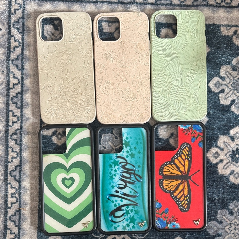 Decorative iPhone 12 Pro Max Cases - 6 Pack